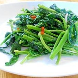 上海の味☆　空心菜の炒め物